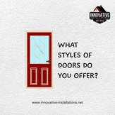 Explore Our Door Styles: Modern, Traditional, and More