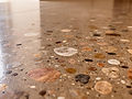 Exposed aggregate