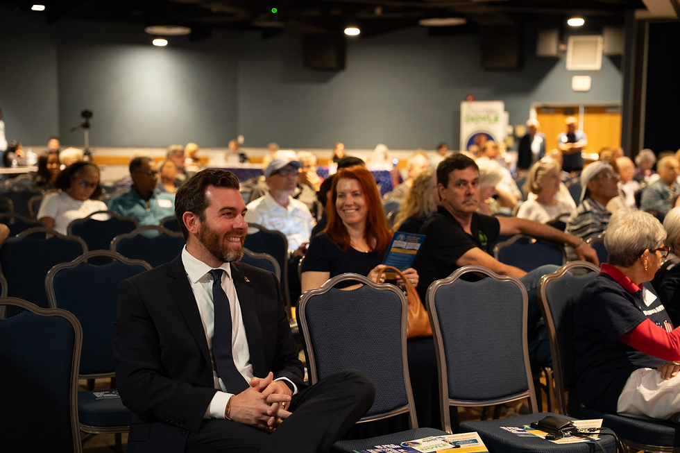 Oliver Larkin, Congressional candidate for Florida district 23.