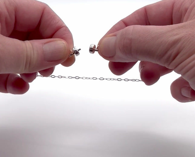 Thumbnail: Sterling Silver Magnetic clasp