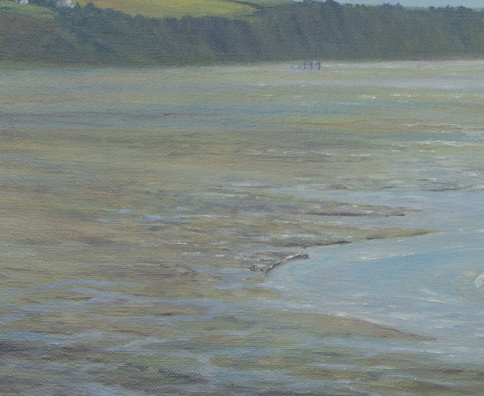 Thumbnail: Harlech Beach, North Wales 75×40cm
