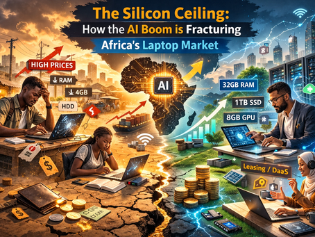 The Silicon Ceiling: How the AI Boom is Fracturing Africa's Laptop Market