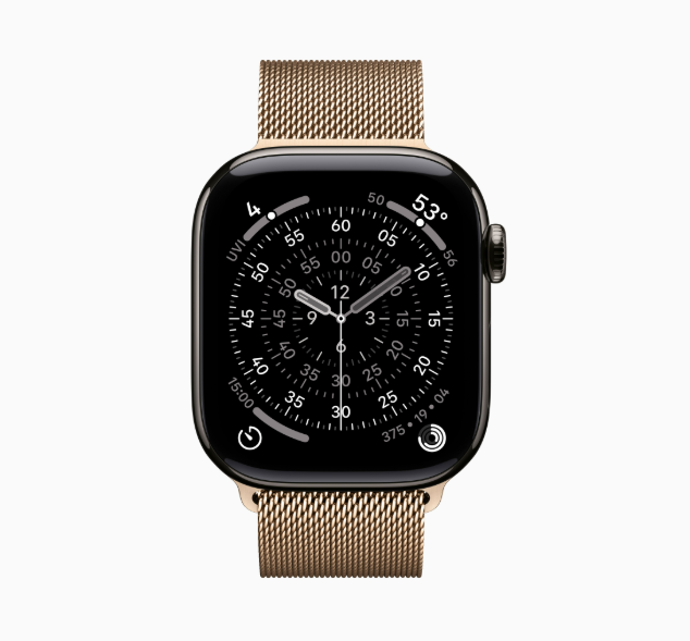 Thumbnail: Apple Watch Series 11 - Titanium -Milanese Loop Band