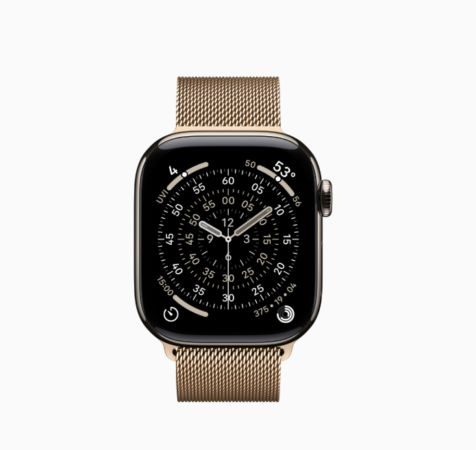 Thumbnail: Apple Watch Series 11 - Titanium -Milanese Loop Band