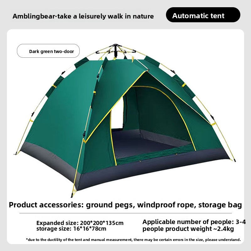 Thumbnail: Automatic Pop Up Camping Tent