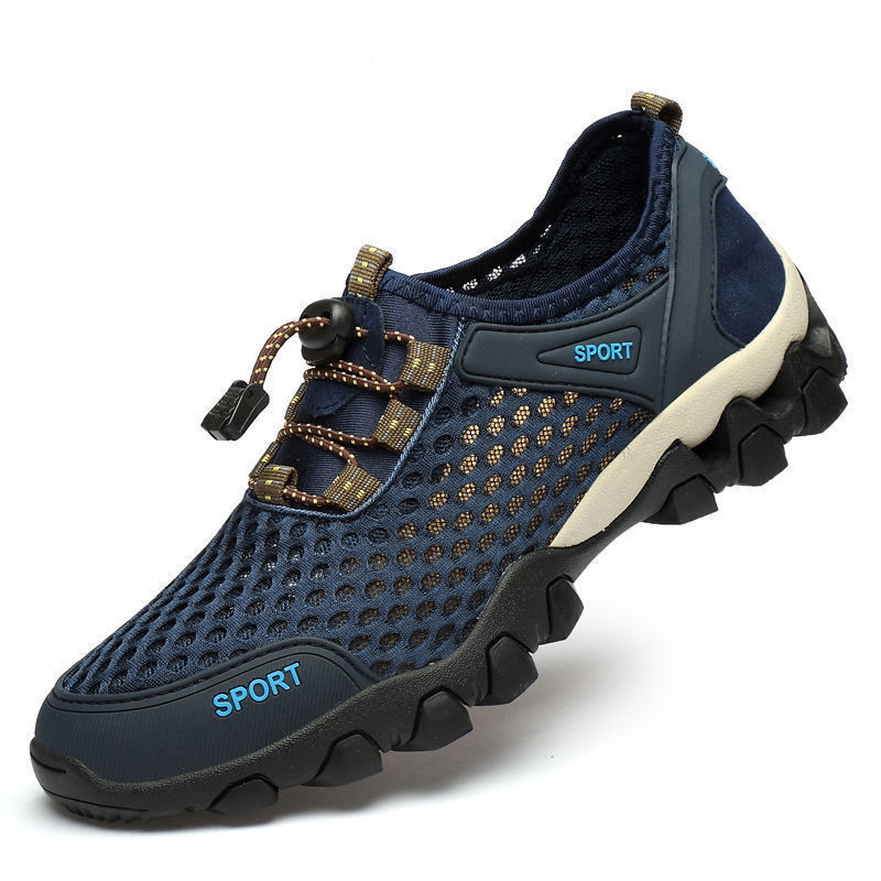 Thumbnail: Men's Summer Lightweight Breathable Mesh Hiking Wading Shoes