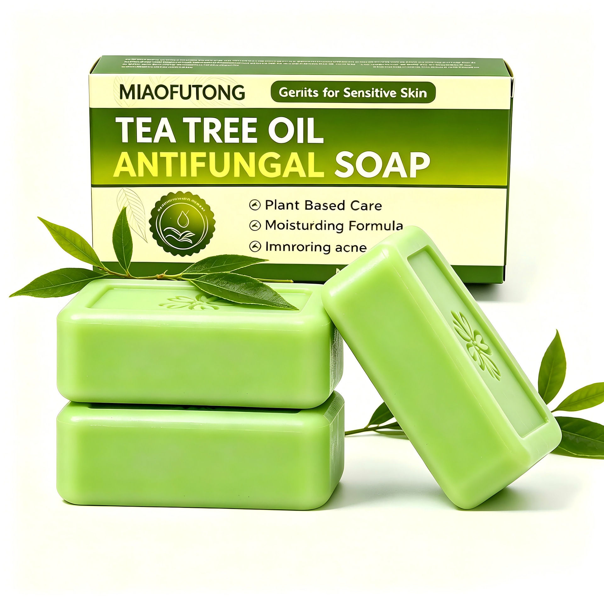 Tea Tree Essential Oil Antibacterial Moisturizing Soap
