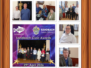 Aquarius Swim Club Awarded Local Mayoral Civic Award - April 2026!