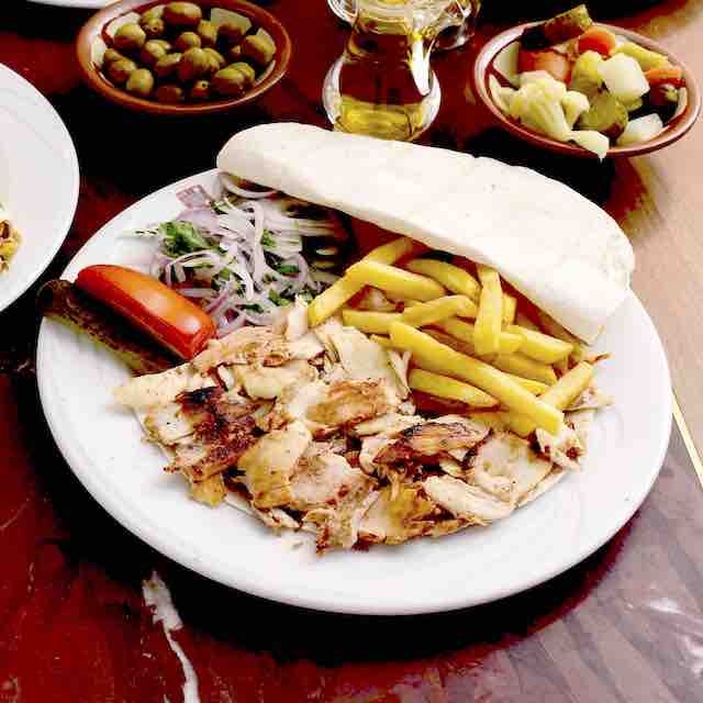 شاورما صحن