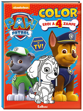 Paw Patrol da colorare edi bimbi paradiso dei piccoli giocattoli