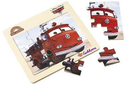 puzzle 12tessere cars paradiso dei piccoli giocattoli