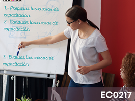 EC0217.01 Impartición de cursos de formación del capital humano de manera presencial grupal.