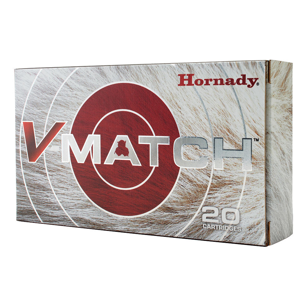 Thumbnail: Hornady | 200 rds.  |  V-Match  |  6MM CREEDMOOR 80 GR ELD-VT 20 Rds