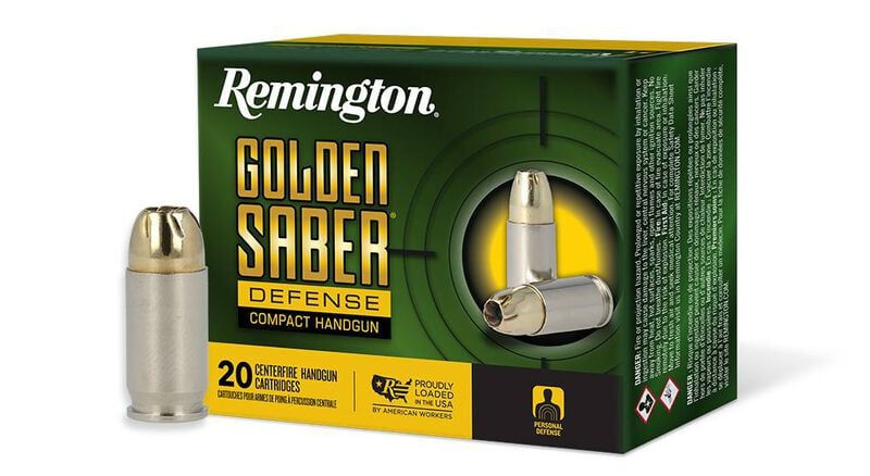Remington | 200 rds.  | GOLDEN SABER COMPACT DEFENSE 380 AUTO 102GR BJHP  |  20R