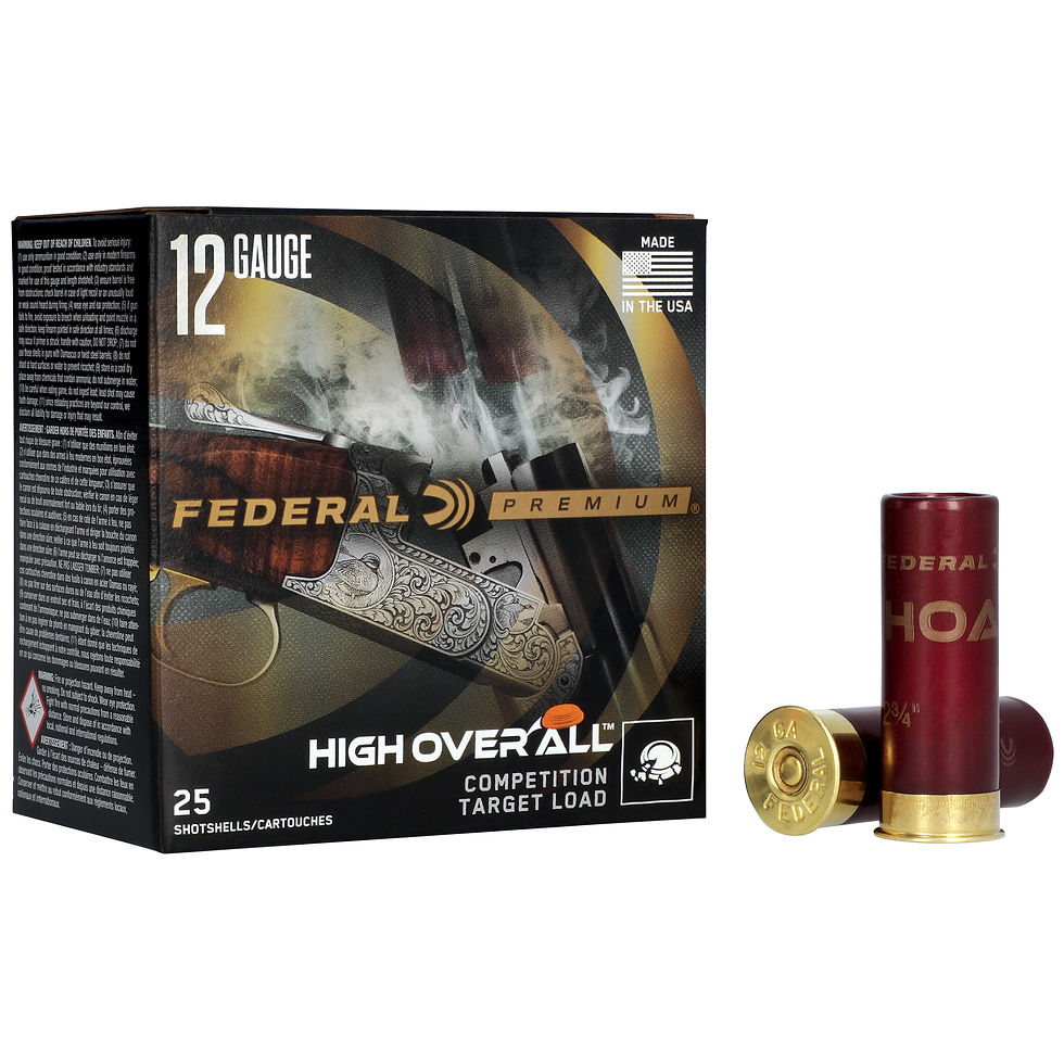 Thumbnail: Federal | 250 rds.  | PREMIUM HOA 12 GA 2 3/4 IN1OZ 1200 FPS 2 3/4 DR 8  |  25RD