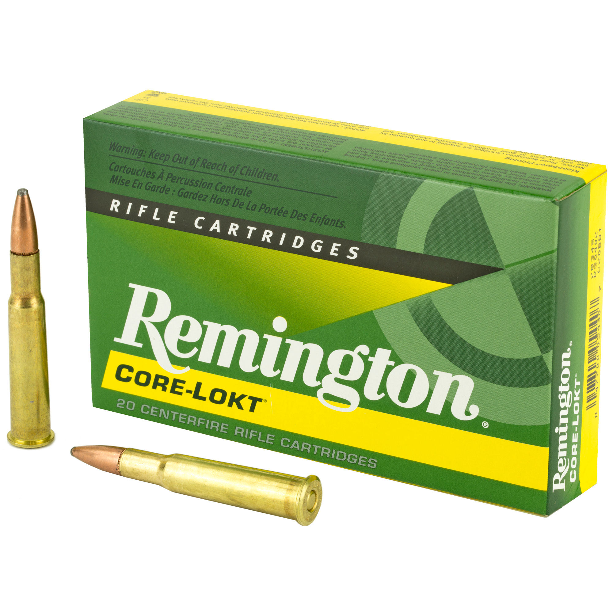 Remington | 200 rds.  | 30-40 KRAG 180GR CORE-LOKT PSP  |  20RD