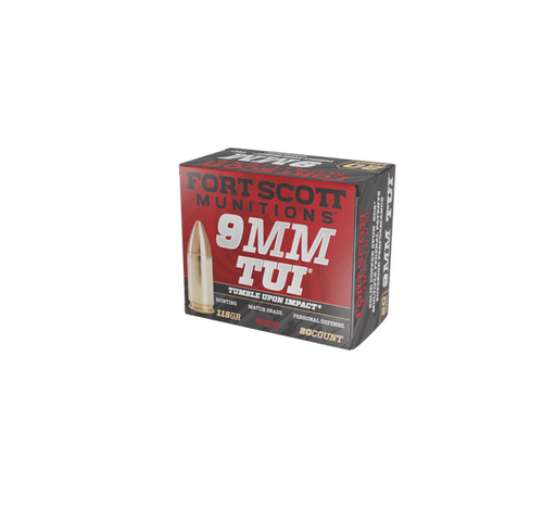 Fort Scott Munitions | 500 rds.  | FORT SCOTT MUNITIONS LEAD FREE PISTOL AMO 9MM