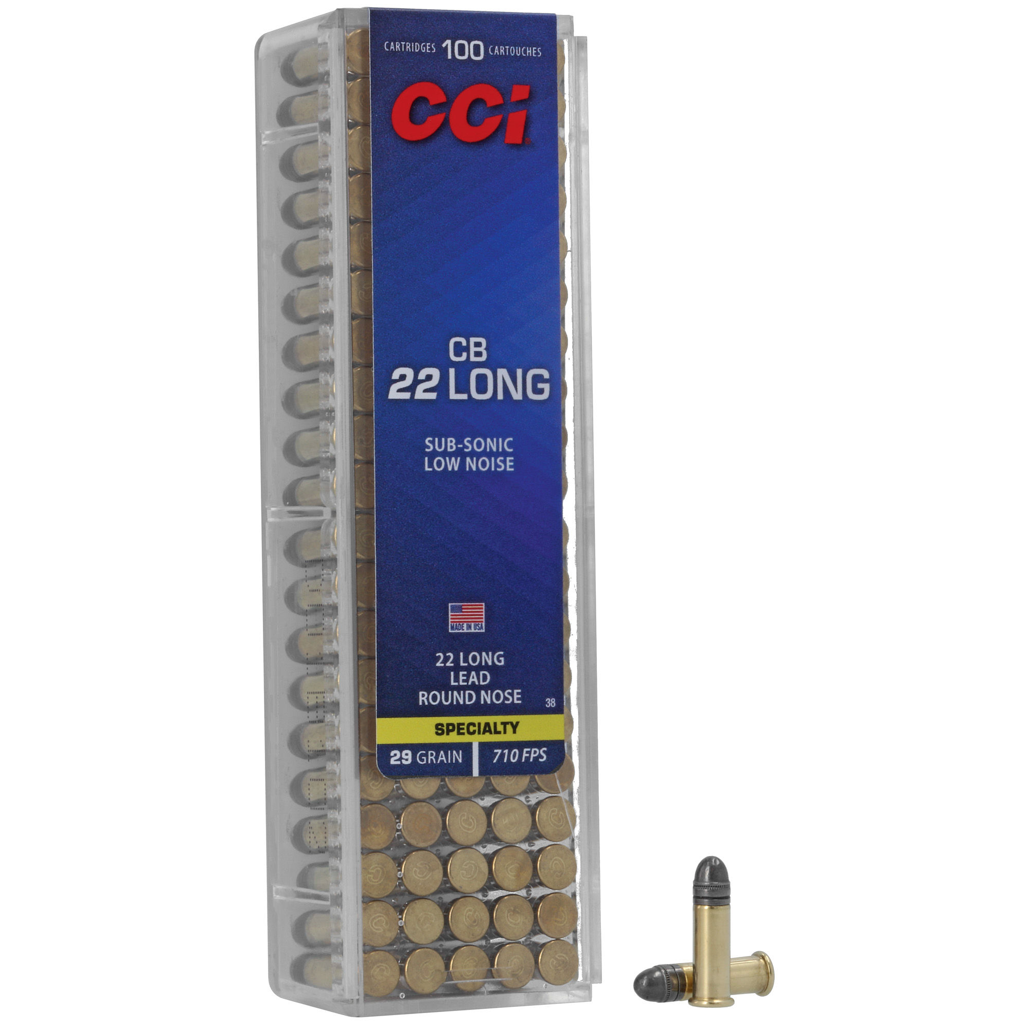 CCI | 1000 rds. | 22 CB LONG 29GR LRN | 100RD