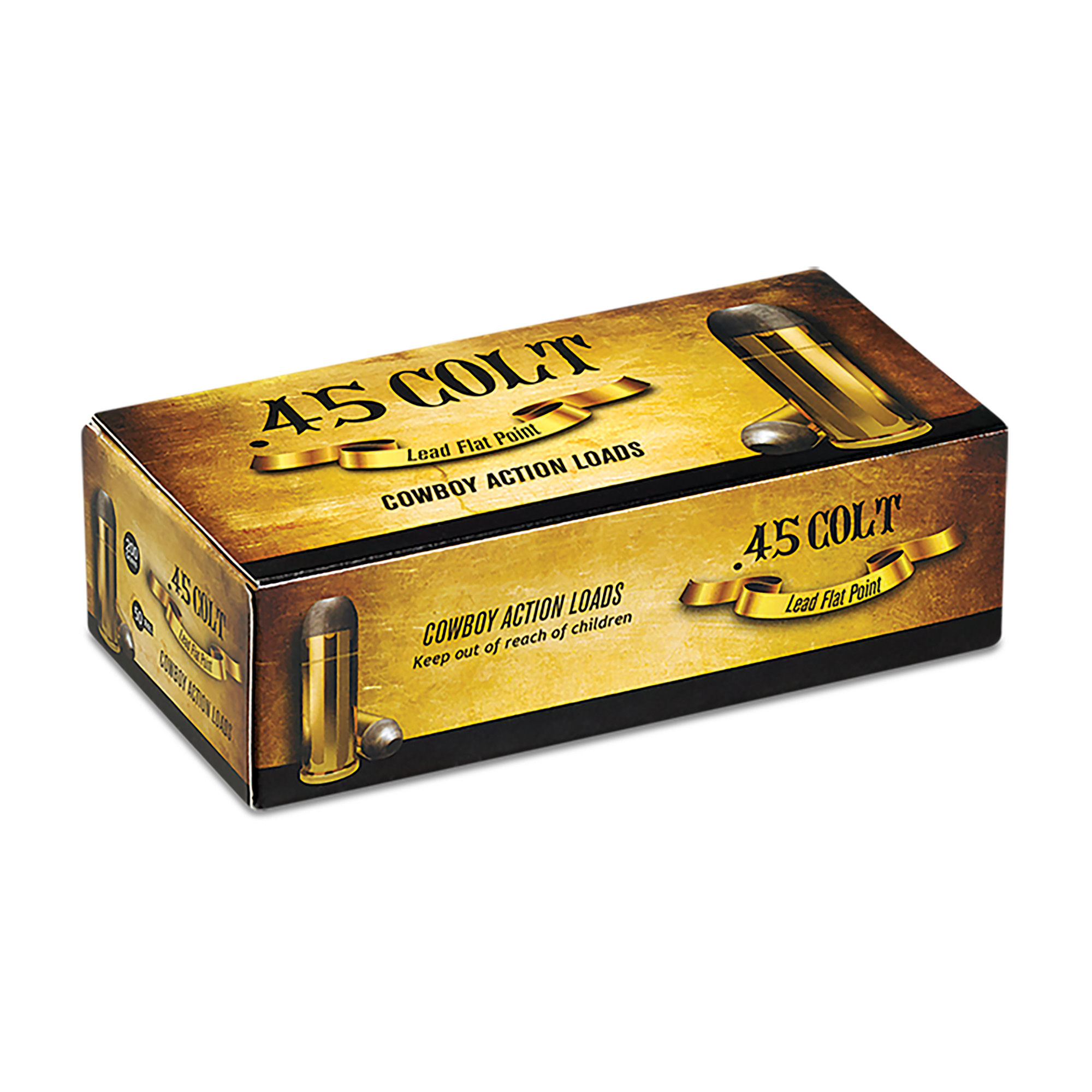 Aguila | Cowboy | .45 Colt| 200 gr | Lead Flat Nose | 5x50/ct