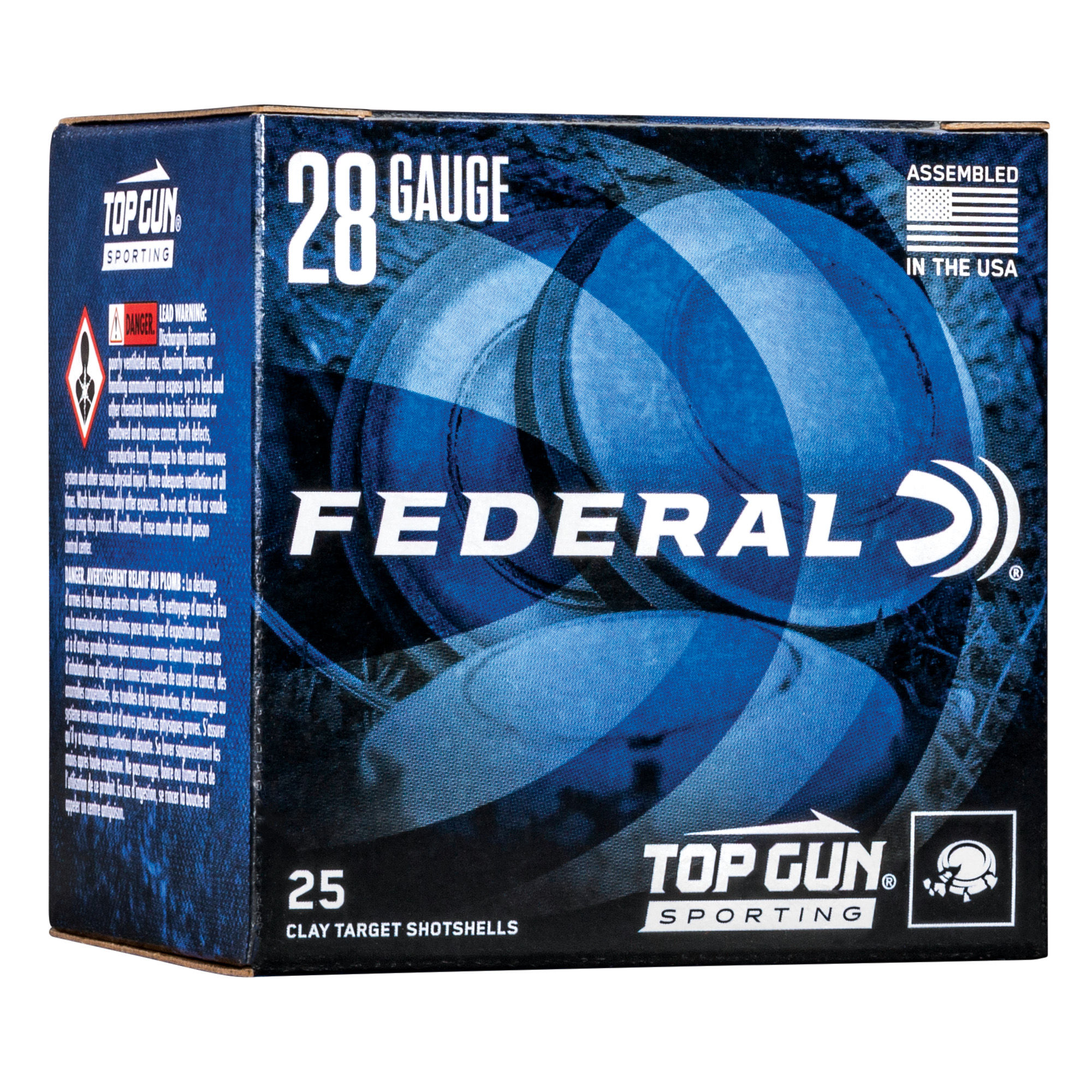 Federal | 250 rds.  | TOP GUN SPORTING SS 28GA 2 3/4" 3/4OZ 1330 FPS 7.5  |  25R