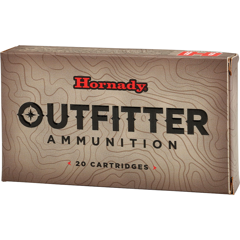 Thumbnail: Hornady | 200 rds.  | OUTFITTER  |  308 WIN 165 GR CX OTF 20 Rounds
