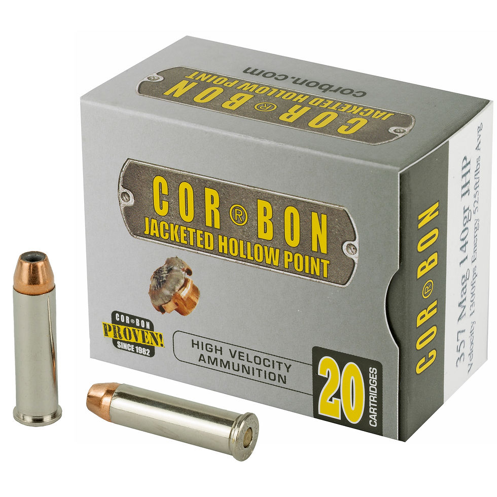 Thumbnail: Corbon | 200 rds.  | CorBon 20RND 357 MAG 140GR JHP 1300FPS  |