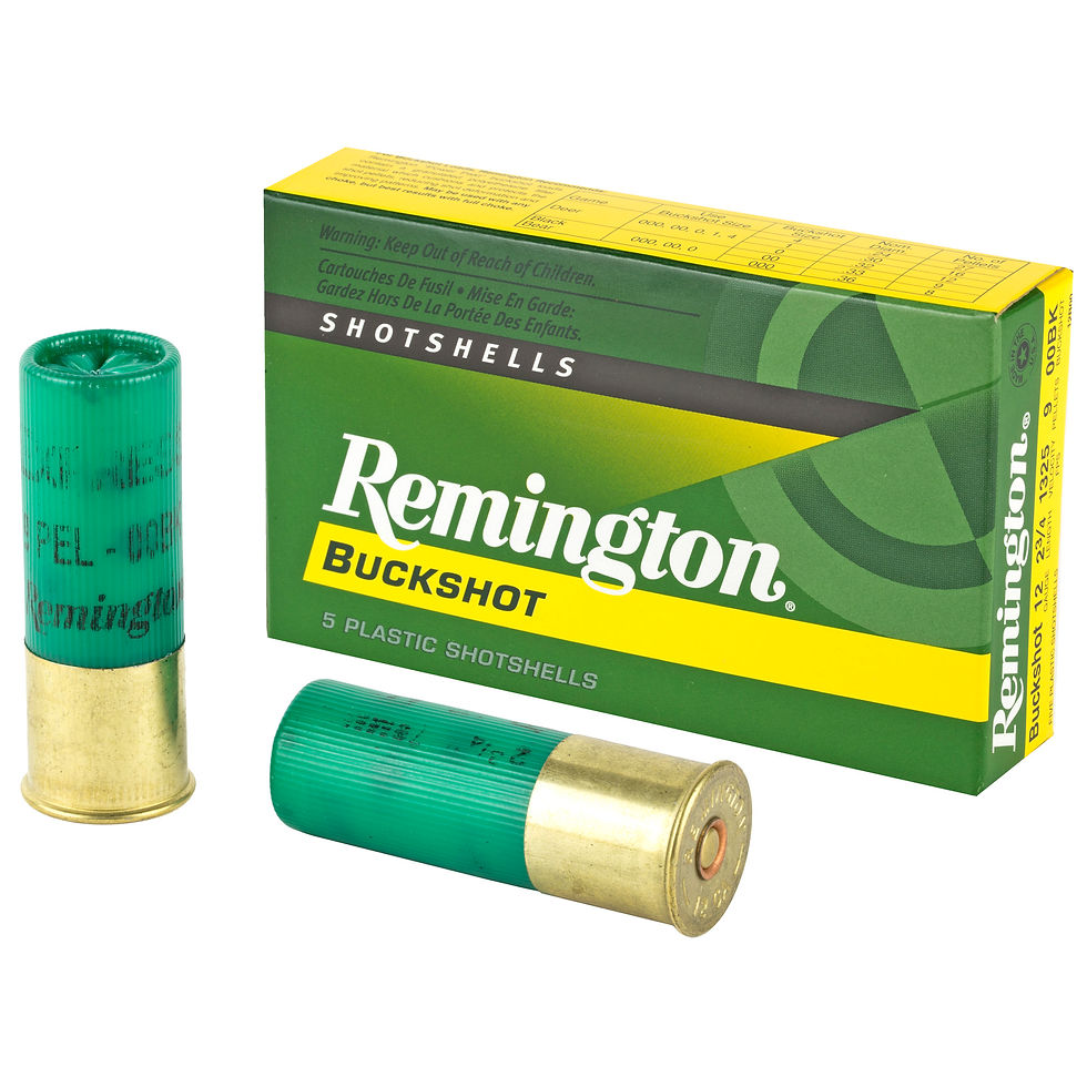 Thumbnail: Remington | $9.05/box | EXPRESS BUCKSHOT LOADS 12 GA 2-3/4IN 9PEL 00 | 5RD