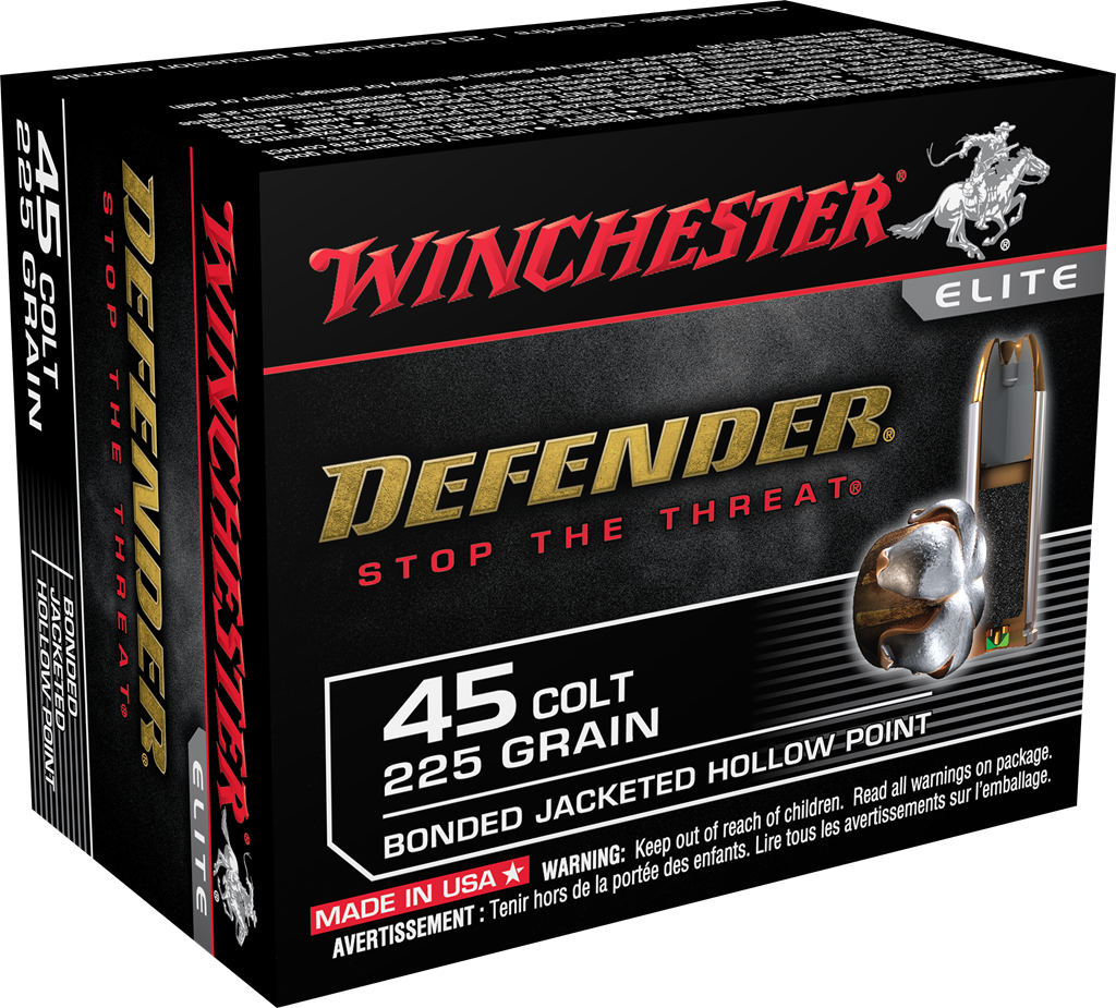 Winchester | Defender | .45 Colt | 225 gr | Bonded | 10x20/ct