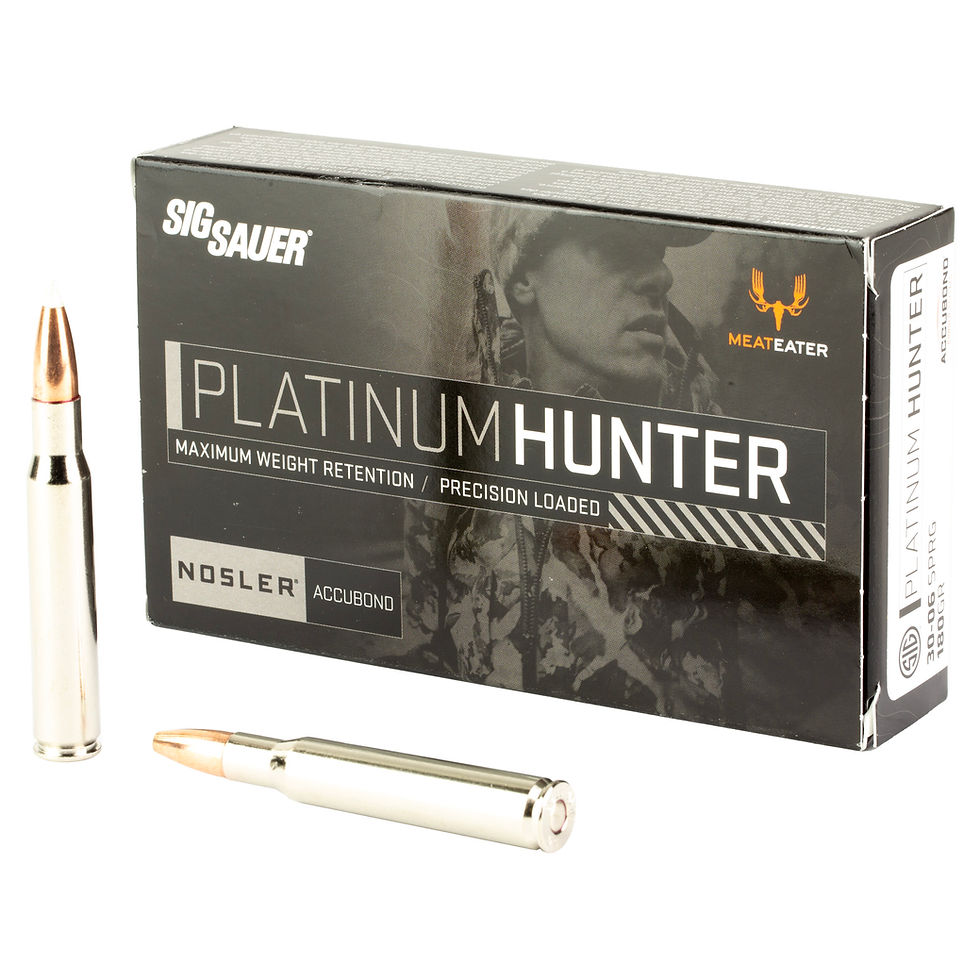 Thumbnail: Sig Sauer | 200 rds.  | 30-06 SPRG | 180 gr |  PLATINUM HUNTER | ACCUDBOND | 10x