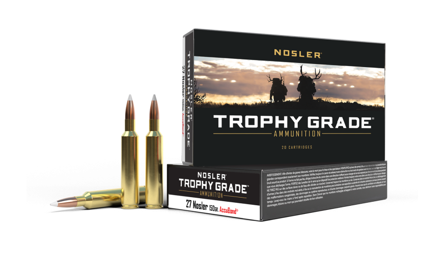 Nosler | 200 rds.  | 27 150gr AccuBond (20 ct.)