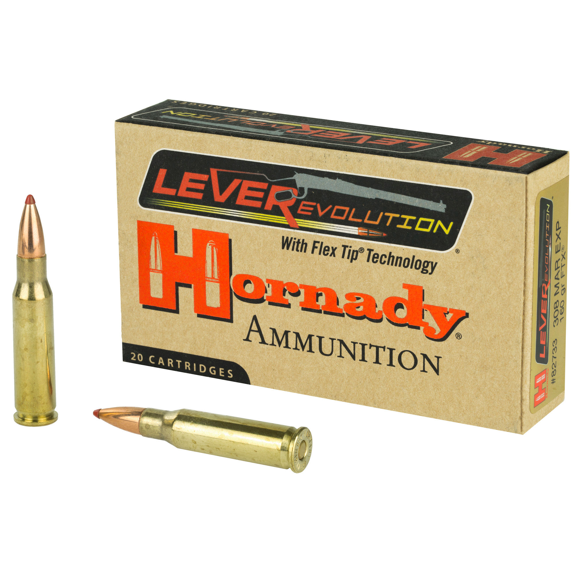 Hornady | 200 rds. | LeverEvolution | 308 | MARLIN | 160 gr.