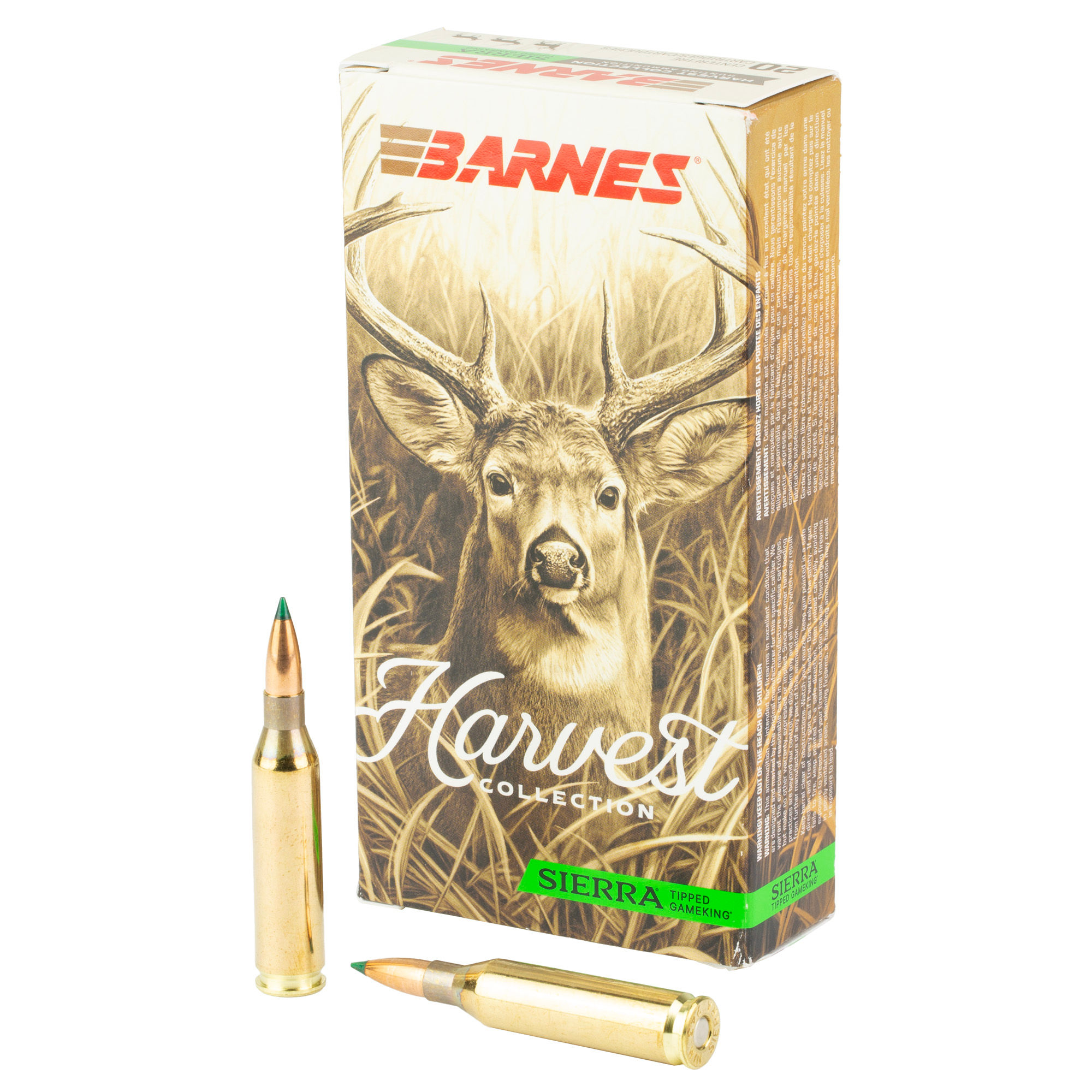 Barnes Bullets | 200 rds.  | Barnes Harvest Sierra Tipped GameKing .243 90GR 20