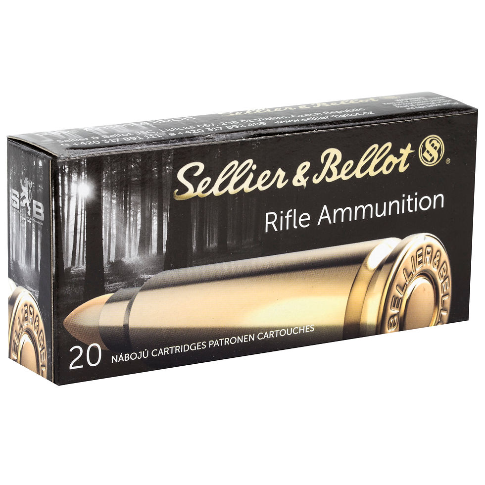 Thumbnail: Sellier & Bellot | 200 rds.  | 7.62x39mm | 124 Grain | Full Metal Jacket | Non-M
