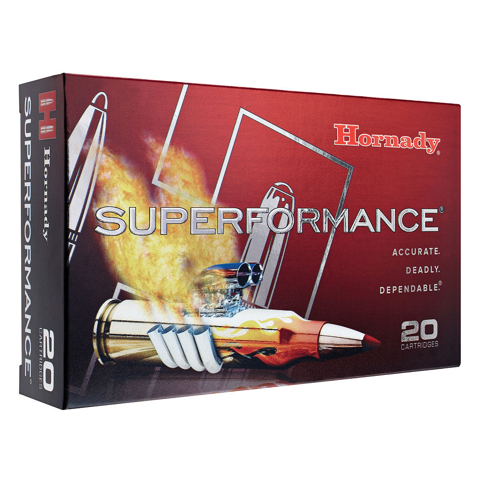 Thumbnail: Hornady | 200 rds.  | SUPERFORMANCE  |  6.5 CREEDMOOR 120 CX SPF 20 Rounds