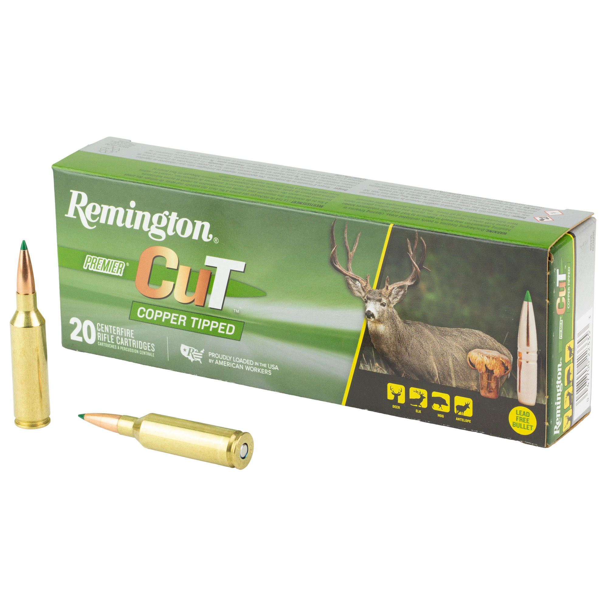 Remington | 200 rds.  | 6.5 PRC PREMIER CuT - COPPER TIPPED 130 GR  |  20RD