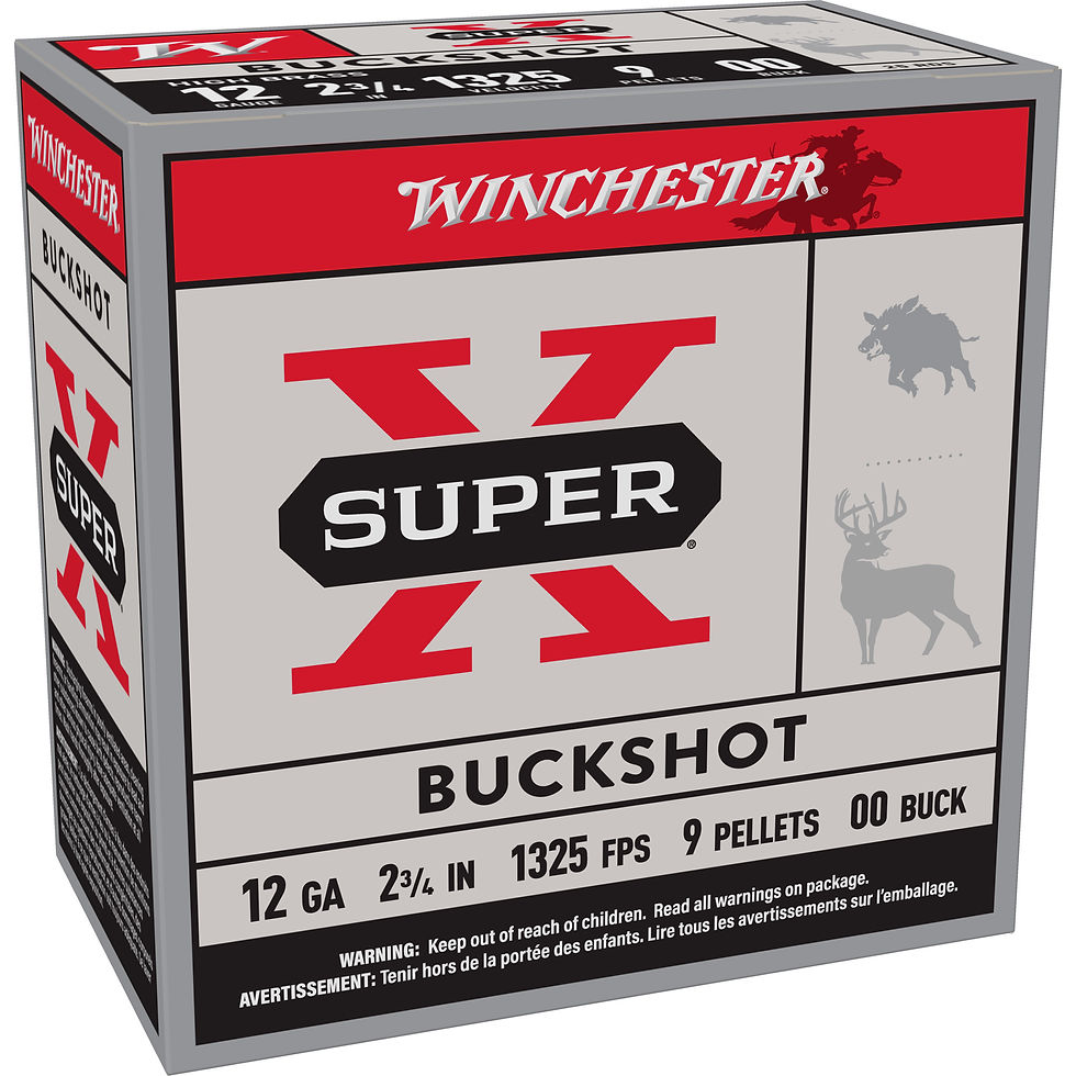 Thumbnail: Winchester | 250 rds.  | 12 GA 2-3/4" SUPER-X BUCKSHOT 00 25RD