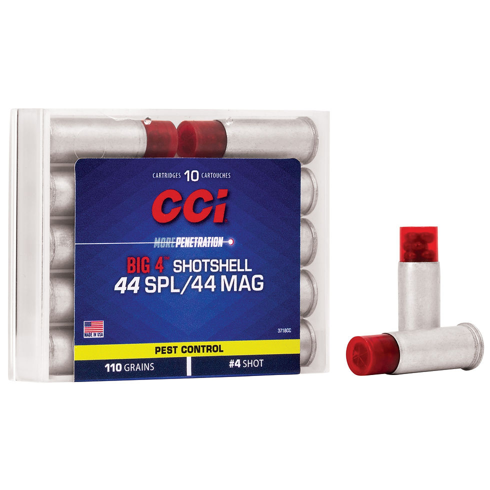 Thumbnail: CCI | 200 rds.  | 44 SPL/MAG | Shotshell | #4 Shot | 20x10/ct