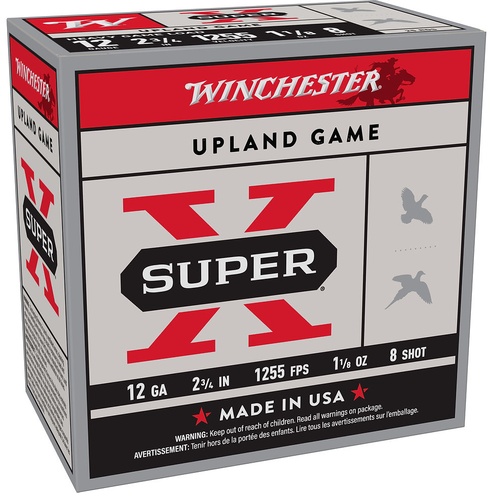 Thumbnail: Winchester | 250 rds.  | 12 GA  2-3/4" SUPER-X UPLAND HEAVY 1-1/8oz #8 25/RD