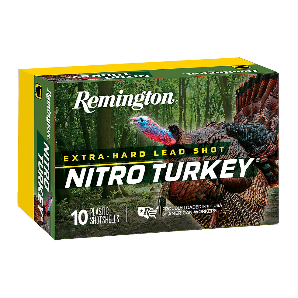 Thumbnail: Remington | 100 rds.  | NITRO TURKEY MAGNUM LOADS 12 GA 3-1/2IN 2OZ 5  |  10RD