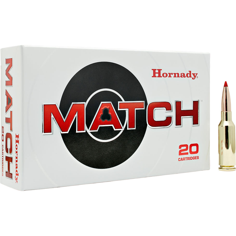 Thumbnail: Hornady | 200 rds.  |  MATCH AMO 22 ARC 88GR ELD MATCH 20RD (10 BOX CASE)