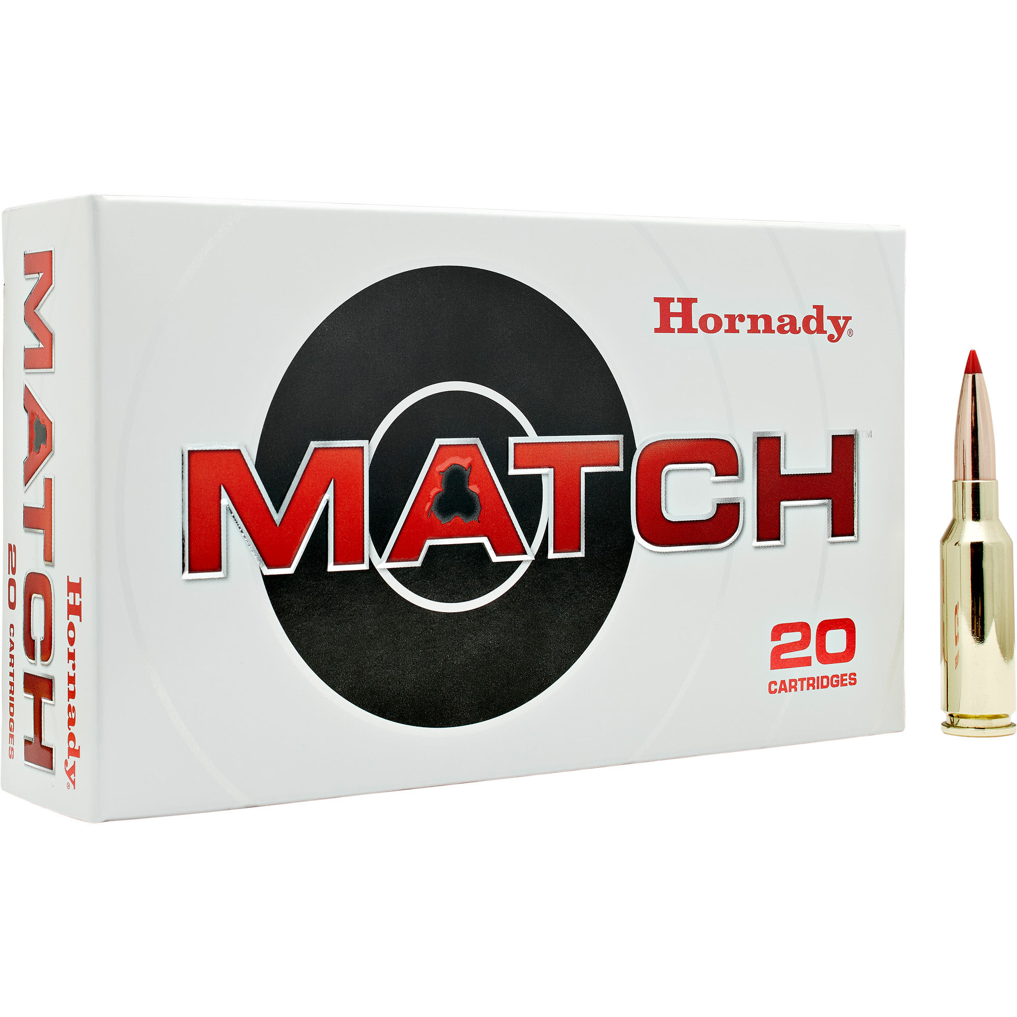 Hornady | 200 rds.  |  MATCH AMO 22 ARC 88GR ELD MATCH 20RD (10 BOX CASE)