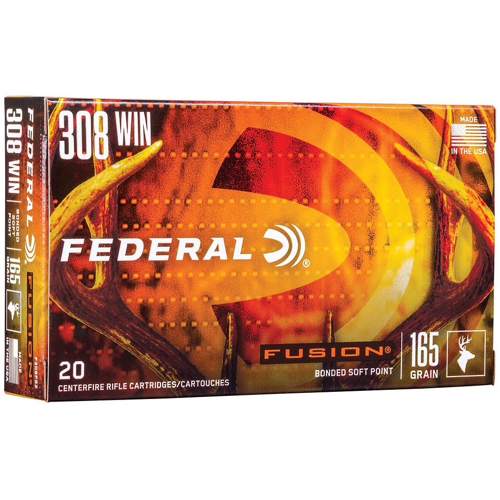 Thumbnail: Federal | 200 rds.  | FUSION 308 WIN 165GR  |  20RD