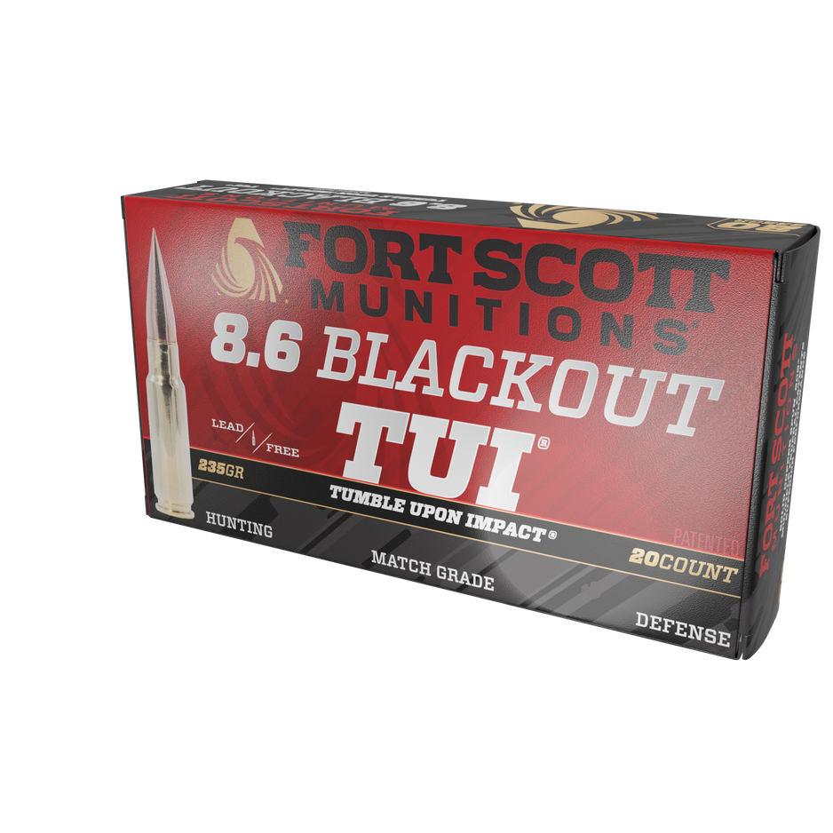 Fort Scott Munitions | 200 rds.  | FORT SCOTT MUNITIONS LEAD FREE RIFLE AMO 8.6
