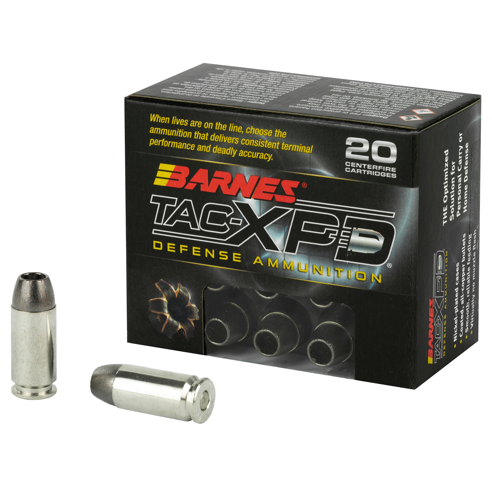 Barnes Bullets | 200 rds.  | TAC-XPD  |  40S&W 140 GR