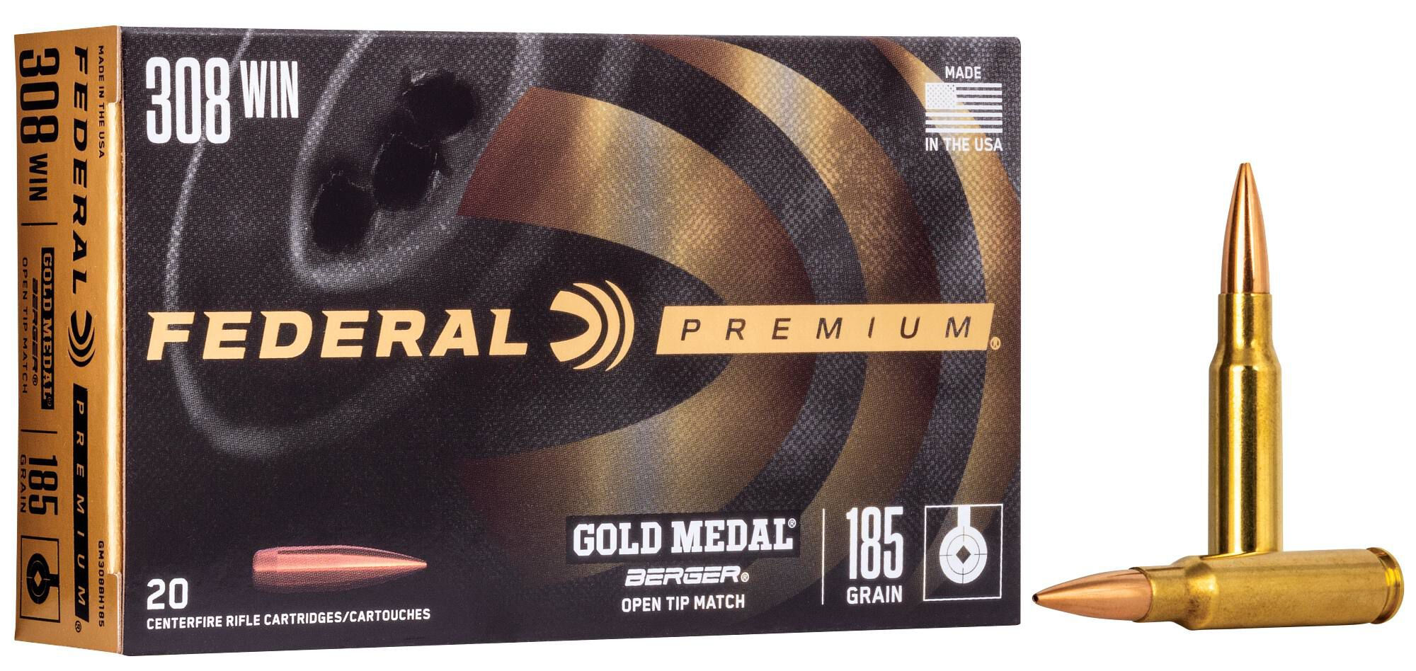 Federal | 200 rds. | 308 WIN 185GR BERGER JUGGERNAUT OTM | 20RD