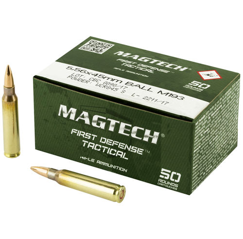 Magtech | 1000 rds.  |  M193 556NATO 55GR FMJ 50