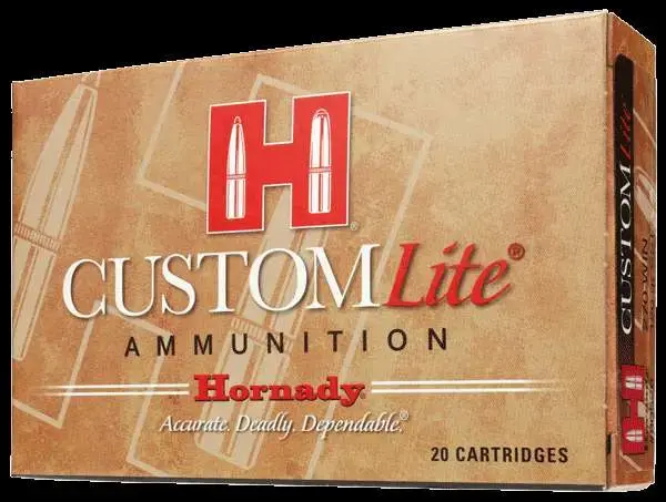 Thumbnail: Hornady | 200 rds.  |  CUSTOM LITE AMO 30-06 125GR SST LITE 20RD (10 BOX CASE)