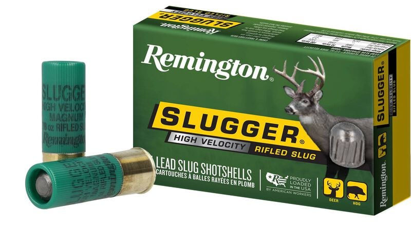 Remington | 250 rds.  | SLUGGER HIGH VELOCITY RIFLED SLUG 12 GA 3IN 7/8OZ RS  |
