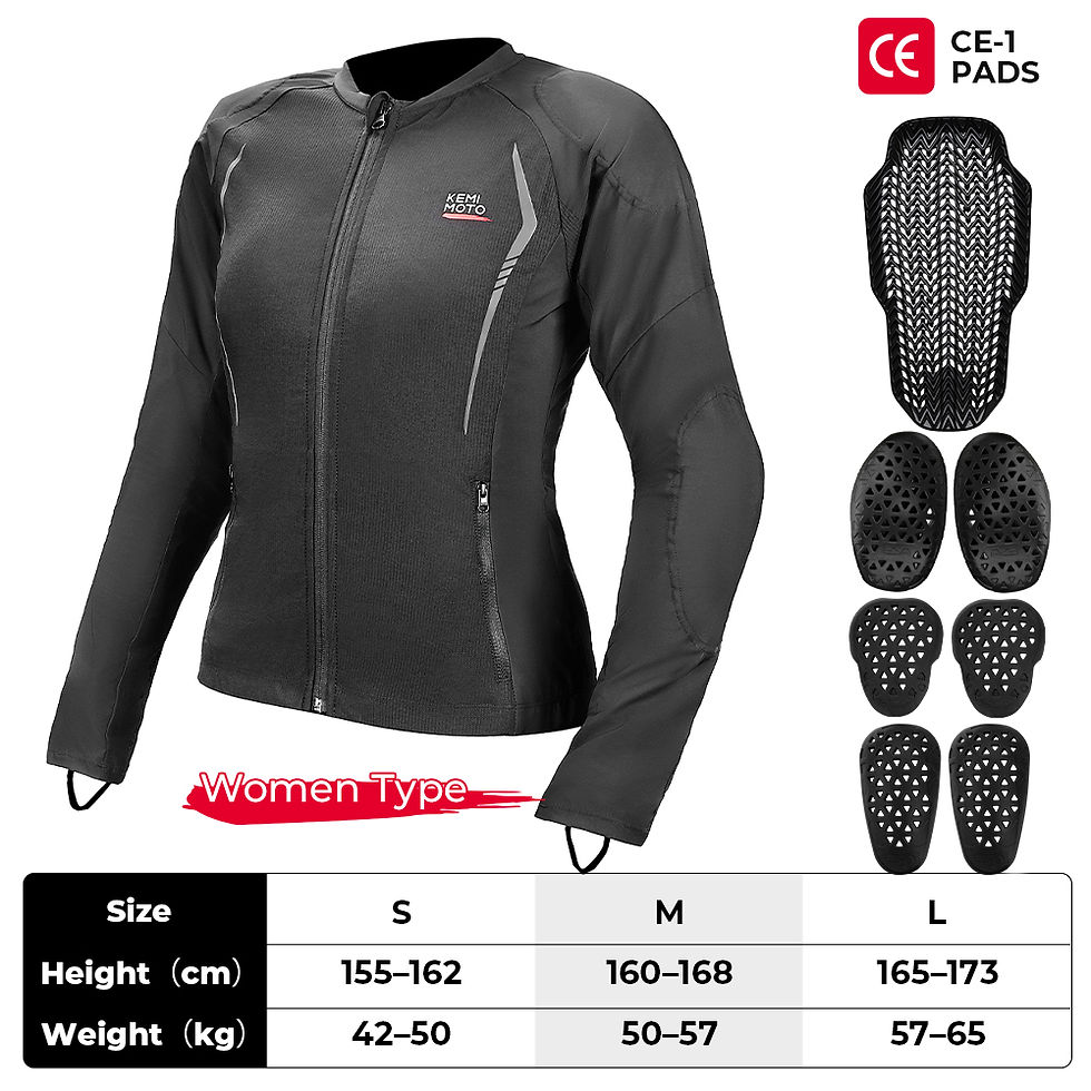 Thumbnail: Summer Motorcycle Jacket Armor for Men And Women Riding CE Certified Body Protec