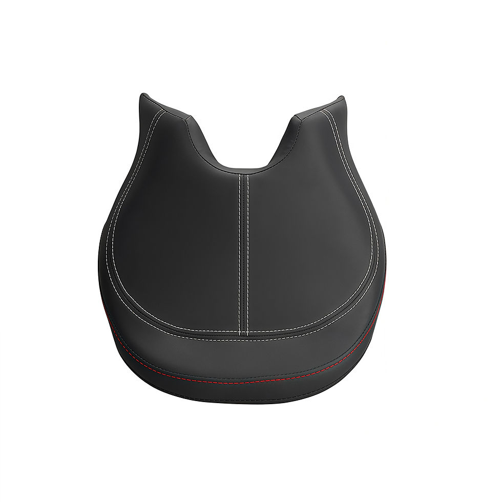 Thumbnail: 219400795 Motorcycle Accessories Black Driver Comfort Cushions Seat Fit For Can-